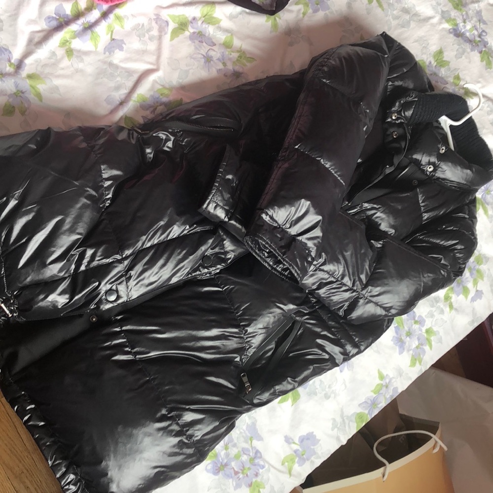 Black Zara puffer!